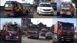 [Large Response] Lincolnshire Fire \u0026 Rescue Responding to Fairground Incident