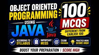Object Oriented Programming using JAVA | 100 MCQs | Complete Syllabus | BJ SCHOLARS