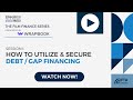 IFTA's Film Finance Series: How to Utilize Debt / Gap Financing Replay presented by WRAPBOOK