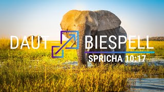 Daut Biespell: Spricha 10:17