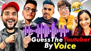 Guess the YOUTUBER by their VOICE challenge 😱