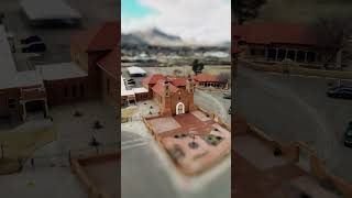 San Miguel Chapel, Socorro, New Mexico on a DJI Mini 3 Pro (quick edit in Lightcut)