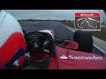 first flying lap of the silverstone grand prix circuit james allen on f1