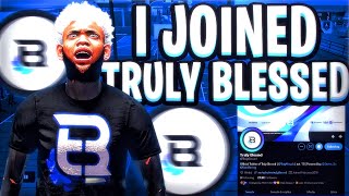 HOW I JOINED THE BEST CLAN IN NBA 2K21! I JOINED TRULY BLESSED THE BEST 2K COMMUNITY CLAN
