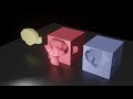 blender2.9【boolean 】くり抜いたり・合成できるブーリアンは便利なモディファイア機能です