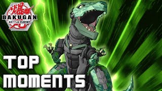 Top Trox Moments in Bakugan: Battle Planet 🦖 Bakugan Official