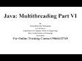 Java Multi threading | Creating thread by implementing Runnable interface