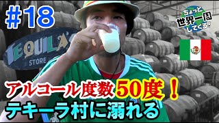 #18【泥酔注意】酒に弱いのにテキーラ工場に行って飲み放題をしてきた（グアダラハラ、テキーラ村、アンガウアン村 / メキシコ③）世界一周 2011-2014