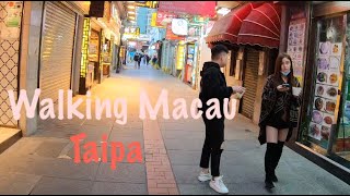[4K China] Walking Macau: Rua da Ponte Negra & Avenida Olímpica & Rua do Cunha (TAIPA) - 澳门 - 中国