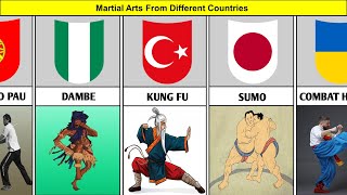 Martial Arts From Different Countries | Martial Arts in Every Country around the World