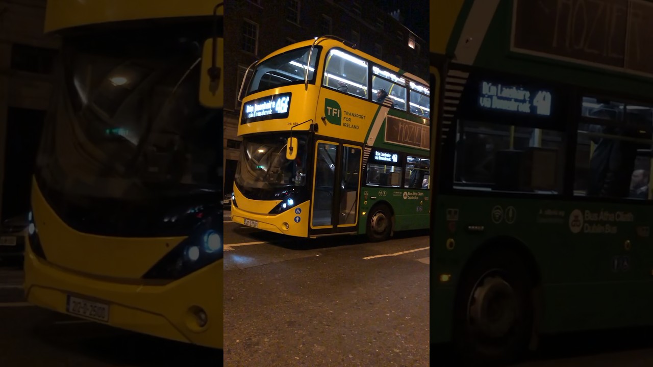 Dublin Bus: Route 46A | Enviro400ER PA189 | D’Olier Street, Dublin City ...