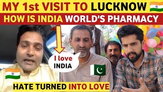 MY 1ST VISIT TO LUCKNOW INDIA🇮🇳 VIRTUALLY | INDIA WORLD'S PHARMACY | PAKISTANI VIRAL VIDEO REAL TV