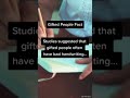 Psychology Fact About Gifted People#shorts