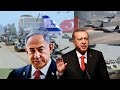 ERDOGAN OO Dagaal ku qaaday ISRA, Gantaalada XISBIGA oo bur buriyay Saldhigyadii Yahuuda