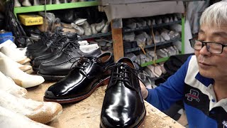 Process of Making Leather Shoes from the Korea's Handmade Shoe Store since 1936.
