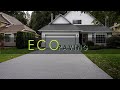 eco paving driveway installation @ whiterock bc