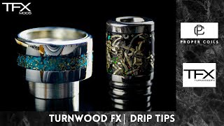 Turnwood FX | Drip Tips | High End Drip Tips Beautifully Made