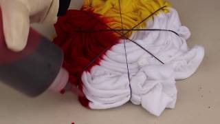 How To Make Rainbow Spiral Tie Dye T-shirt