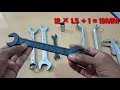 how to choose right spanner for metric bolt spanner size calculation formula 2021