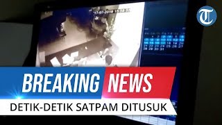 BREAKING NEWS: Detik-detik Satpam BRI Ditusuk Perampok di Sanggau