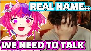 Ironmouse Calls CDawg to Apologize after saying her Real Name and Real Nickname in her dream