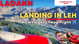 Delhi to Leh | Leh Ladakh Flight Journey || Most Scenic Flight journey of India