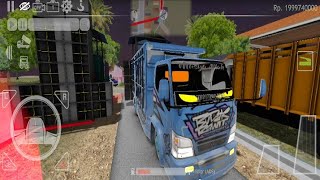 Livery Baru Nihh Sob!! Langsung Kita Bawa Muat Sound Horeg Keliling Kota - Es Truck Simulator Id