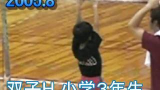 2005年８月　体操キッズ 双子ＭＨ 小学３年生 鉄棒編　パート6