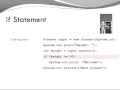 Java Basics - if Statement in code and UML