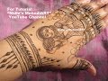 Karwa Chauth Special Mehndi Henna Design Looking Through Sieve by Nidhi's MehndiART