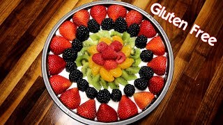 Healthy and Easy Gluten Free Fruit Tart