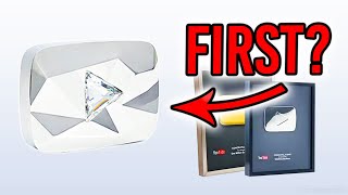 What Was The FIRST Diamond Play Button On YouTube?
