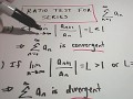 Using the Ratio Test to Determine if a Series Converges #1