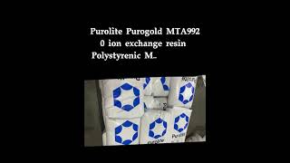 Purolite Purogold MTA9920 ion exchange resin Polystyrenic Macroporous, Mixed Base Anion