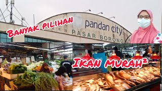 Belanja mingguan barang basah| Pasar Borong Pandan Johor Part1