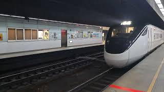 8770次豐原發車經由山線開往七堵的試運轉EMU3000型十二輛編組EMU3038皮蛋豆腐騰雲號藍色帶新城際自強號列車