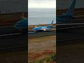 TUI FLY BOEING 737-8K5. TAKE-OFF at Madeira Airport.