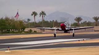 P-51 Three Point Landing