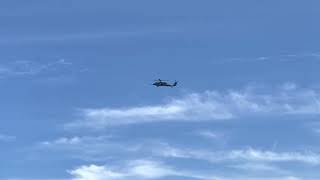 USAF Pavehawk Flies Along Patrick Space Force Base Beach in 4k