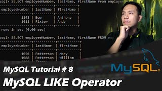 SQL Tutorial 8: LIKE Operator - CodeLikeLD Tagalog Tutorials