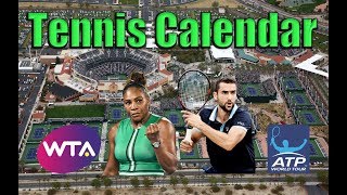 ATP/WTA Annual Calendar Explained