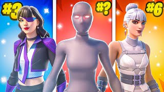 Les 40 SKINS les PLUS TRYHARD sur Fortnite !