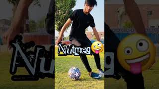 Football Nutmeg Skill Tutorial🔥🤯#football #footballshorts #footballskills #shorts #soccer #neymar
