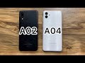 Samsung Galaxy A02 vs Samsung Galaxy A04