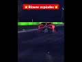 insane fast hit blower explodes 💥 explosion fast cars