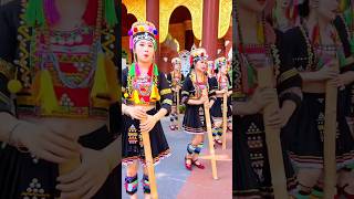 အာခါတို့ ရိုးရာအက #ethnic #dance #chinamyanmar #travel #shorts