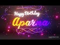 aparna birthday special video