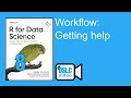 R for Data Science: Workflow: Getting help (r4ds11 8)