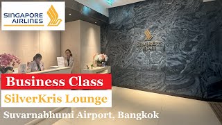 Singapore Airlines Business Class SilverKris Lounge - Bangkok Suvarnabhumi Airport - Delicious Food