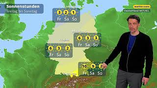 3-Tage-Wetter: Wilde Wetterwoche endet wechselhaft